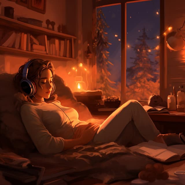 Night Warmth: Fires Sleep Symphony - Sleepy Night Music