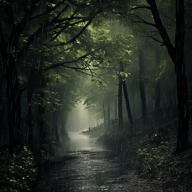 Rain Symphony: Serene Rainfall Ambience - Weather Batches