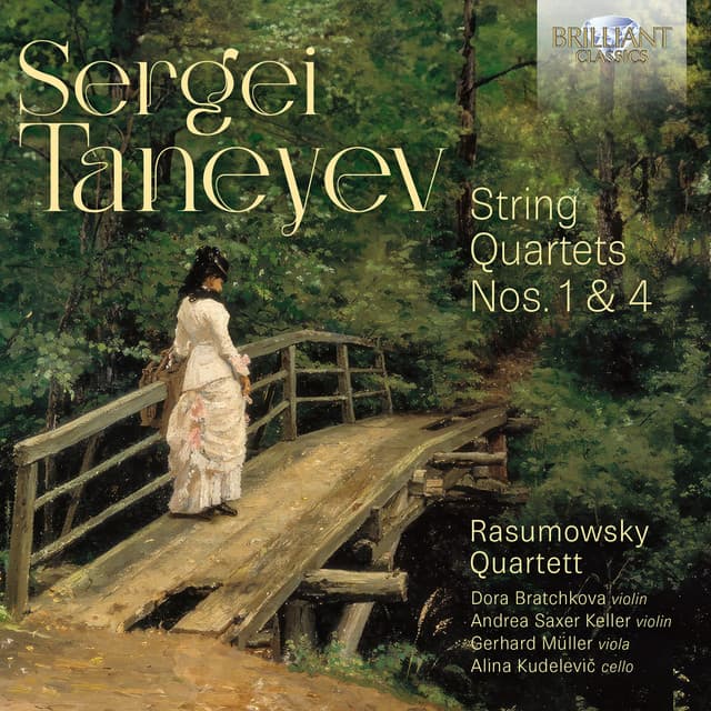 Taneyev: String Quartets Nos. 1 & 4 - Sergei Taneyev