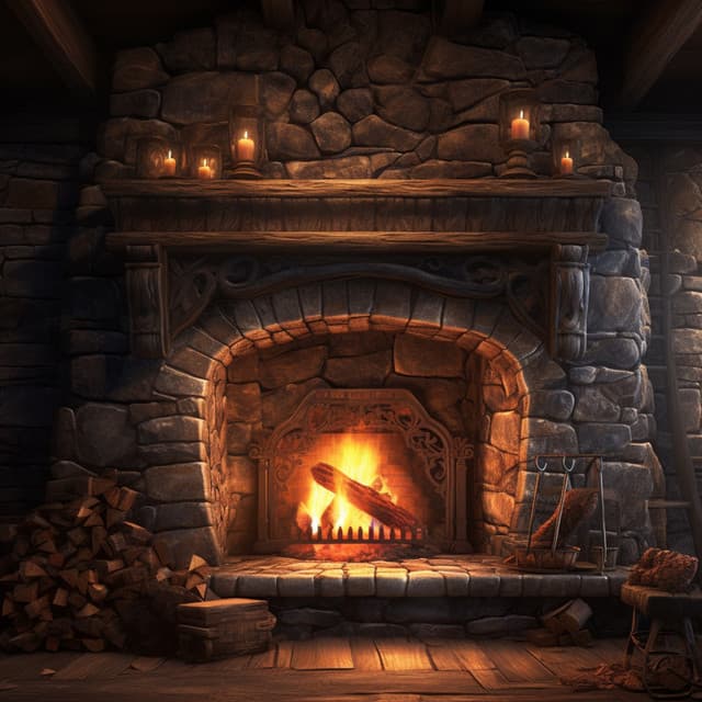 Sinfonía Resplandeciente: Música Para Una Reunión Cerca Del Fuego - Música suave del domingo por la mañana