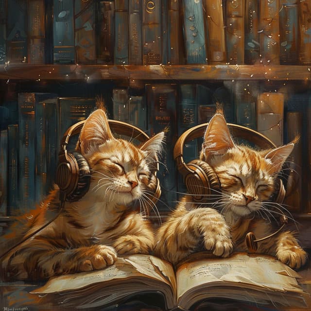 Lofi Cats: Purring Soft Melodies - Soothing Nature Sound