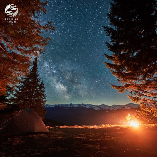 Nightscape Piano And Crickets' Harmony - Mystic Haven