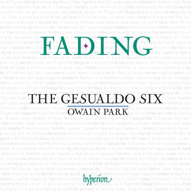 Fading: 9 Centuries of Choral Meditation & Reflection - The Gesualdo Six