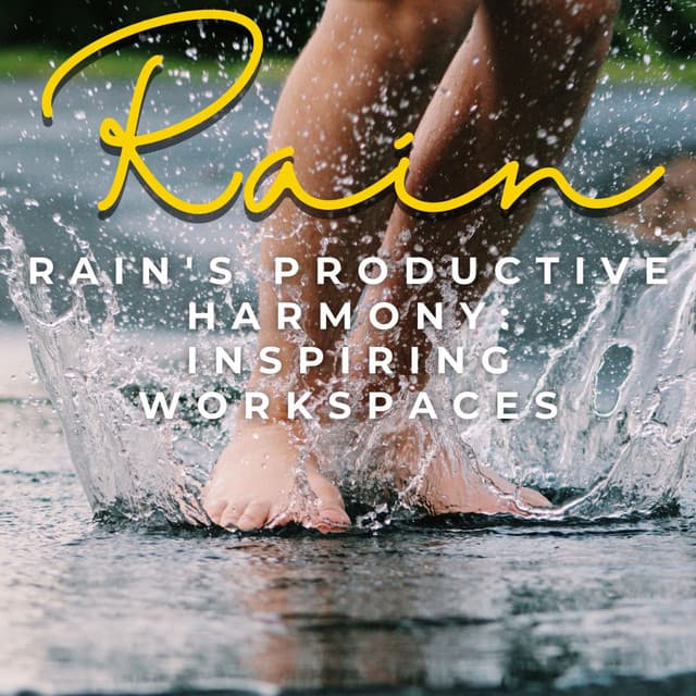 Rain's Productive Harmony: Inspiring Workspaces - HD Rain and Water