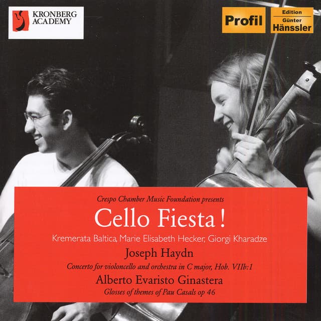 Haydn, J.: Cello Concerto in C Major / Ginastera, A.: Glosses Sobre Temes De Pau Casals - Marie-Elisabeth Hecker