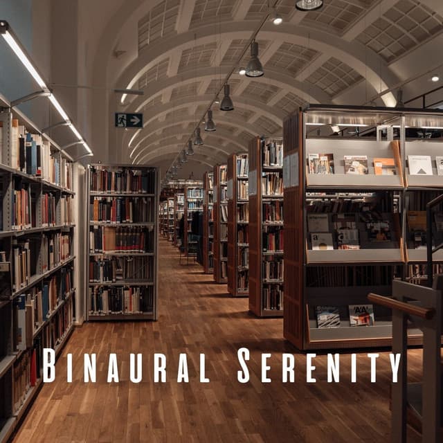 Binaural Serenity: Gentle Study Melodies - Binaural Beats Studying Music