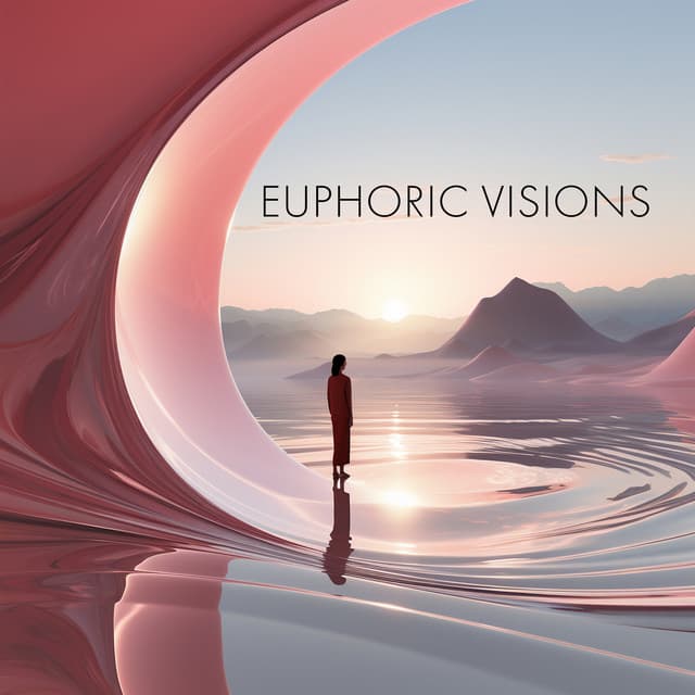 Euphoric Visions: Anxiety Healing Frequencies, Meditate with High Hopes for the Future, Manifest Positive Changes - Free Your Mind Club