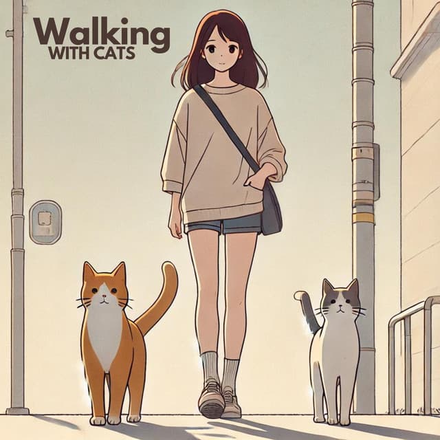 Walking with Cats: Cozy Calm Lofi Collection - Lofi Dimension