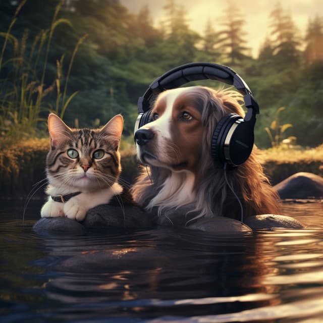 Water Calm: Pets Soothing Sounds - Pets Relax