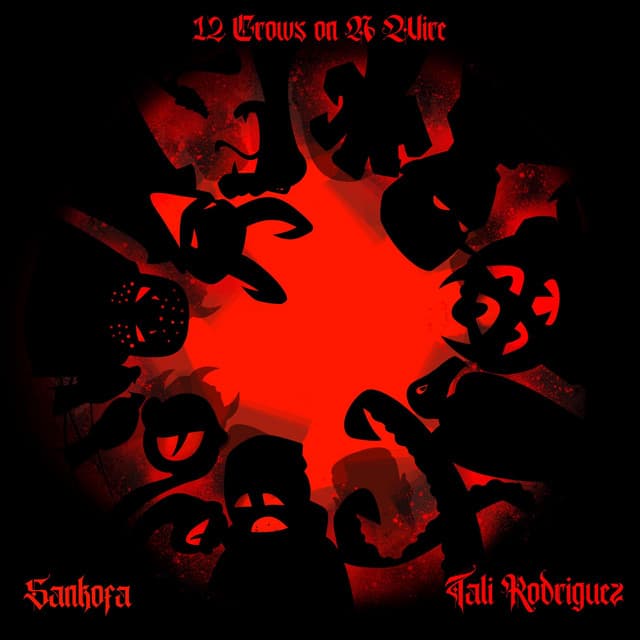 12 Crows on a Wire - Sankofa