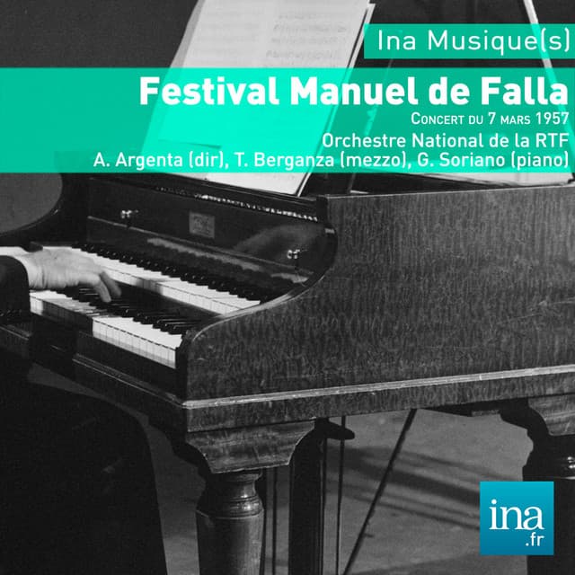 Festival Manuel de Falla, Orchestre National de la RTF - A. Argenta - Manuel de Falla