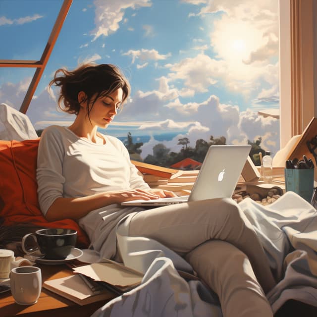 Ecos De Trabajo Inspirado: Resonancia Motivadora Del Piano - Colección Piano Jazz