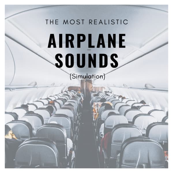 Airplane White Noise Baby Sleep