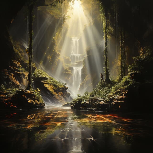 Sueños En Cascada: Ondas Musicales Del Sueño - Mujer Térmica