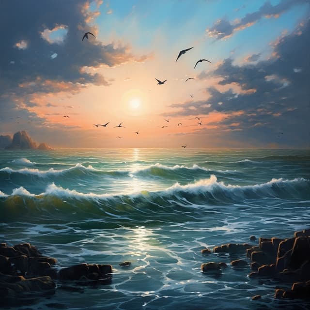 Olas Meditativas: Sonidos Calmos Oceánicos - Naturaleza y selección de la selva tropical colectiva