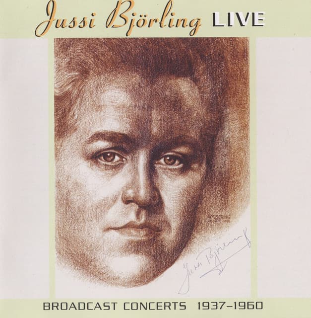 Jussi Björling Live: Broadcast Concerts - Jussi Björling
