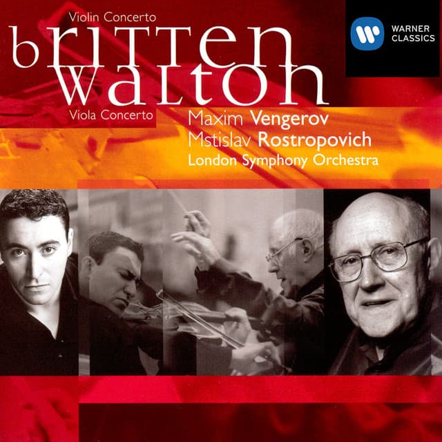 Britten: Violin Concerto Op.15/Walton: Viola Concerto - Maxim Vengerov
