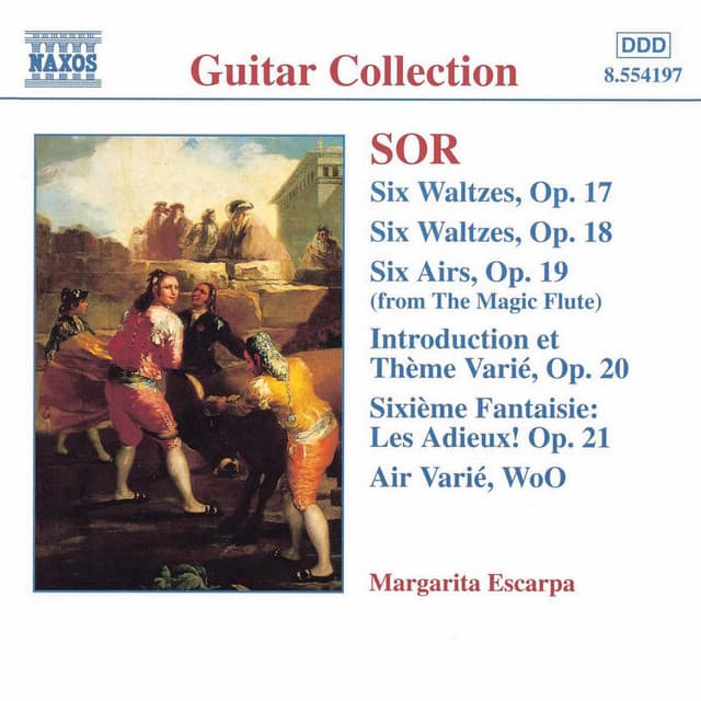 Sor: 6 Waltzes, Opp. 17 and 18 / 6 Airs, Op. 19 - Fernando Sor