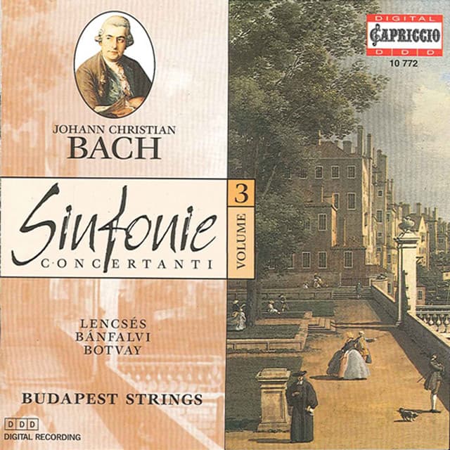 Bach, J.C.: Sinfonie Concertanti, Vol. 3 - Johann Christian Bach