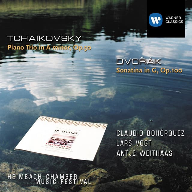 Dvořák: Sonatine, Op. 100 - Tchaikovsky: Piano Trio, Op. 50 - Lars Vogt