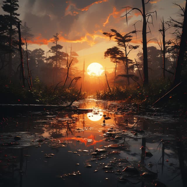 Escapada Enfocada En La Lluvia: Aguas Relajantes Y Sonido Tranquilo - Música curativa de chakras