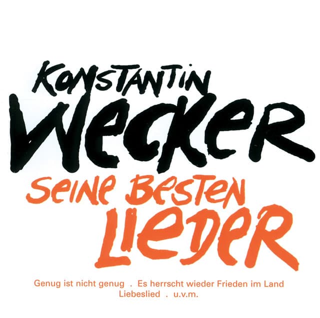 Liederbuch - Konstantin Wecker