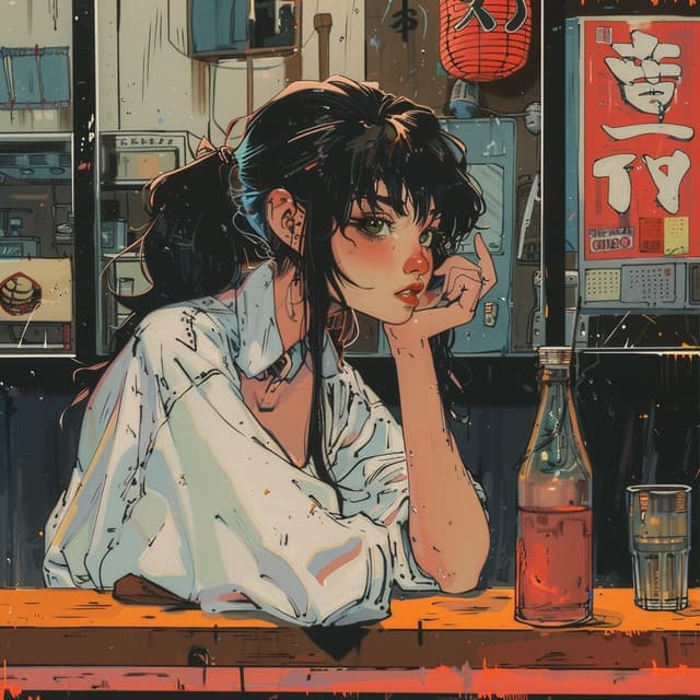 distantLights: LOFI CITY - Blossom's Cat