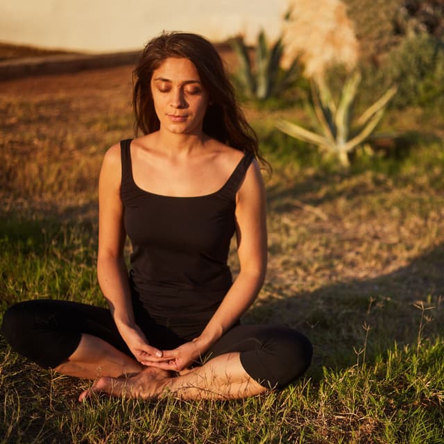 Soothing Firewaves: Binaural Yoga Tranquility - Pure Binaural Beats Study