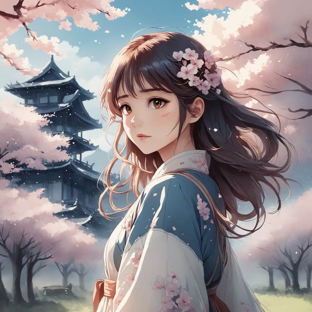 Whispers of the Sakura: Calm and Chill Anime Vibes - Sakura Anime Lofi