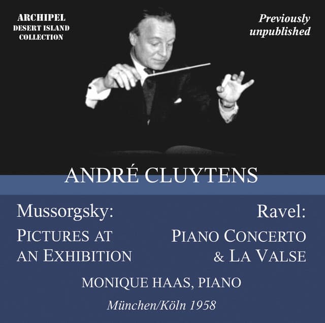 Andrè Cluytens in Munich live Deutsches Museum 1958 - Orchestre de La Société des concerts Conservatoire Paris