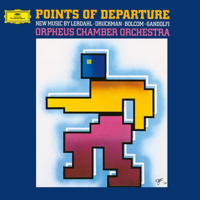 Lerdahl: Waves; Druckman: Nor Spell Nor Charm; Bolcom: Orphée-Sérénade; Gandolfi: Points Of Departure - Orpheus Chamber Orchestra