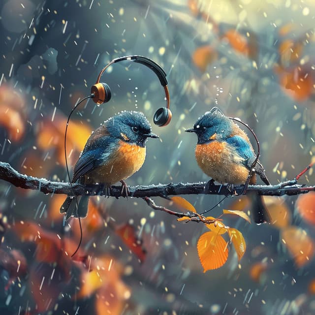 Nature's Rain Rhythms: Binaural Bird Harmonics - 80 88 Hz - Epic Binaural Collective