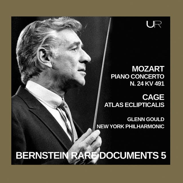 Bernstein conducts Mozart and Cage - Glenn Gould