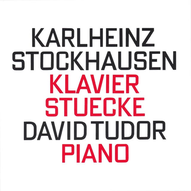 Klavier Stuecke - Karlheinz Stockhausen