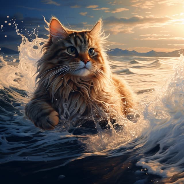 Music for Stress Relief: Peaceful Pondside Pet Hymn - Hidden Gems Nature