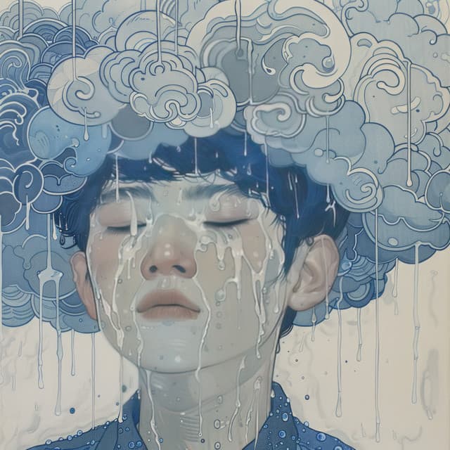 Nasses Wetter Versammlung - Ruhige Entspannende Atmosphäre