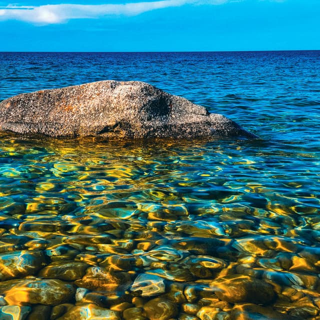 50 Calming Ocean Songs: Serene Cascading Waterfalls - Coastal Sounds