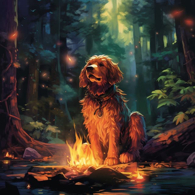 Eternal Firelight Aria for Dogs: Music for Stress Relief - NORDIC NATURE