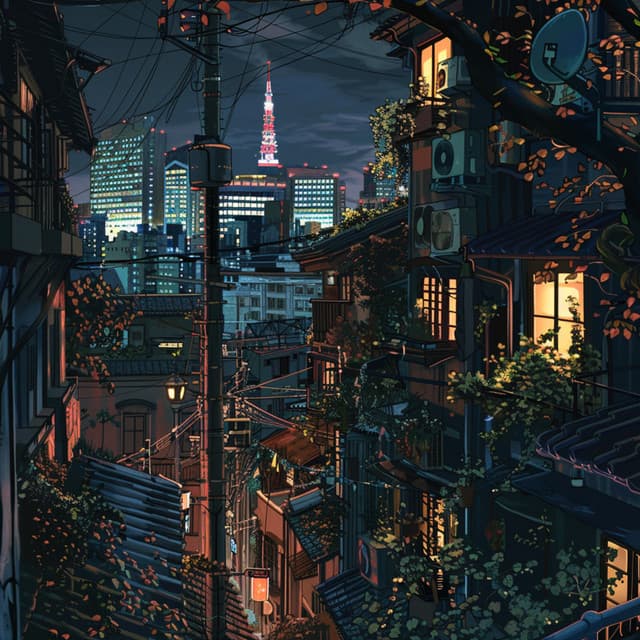 Eco Rítmico: Música Relajante Para Noches Urbanas - Música Ambiental para Bares