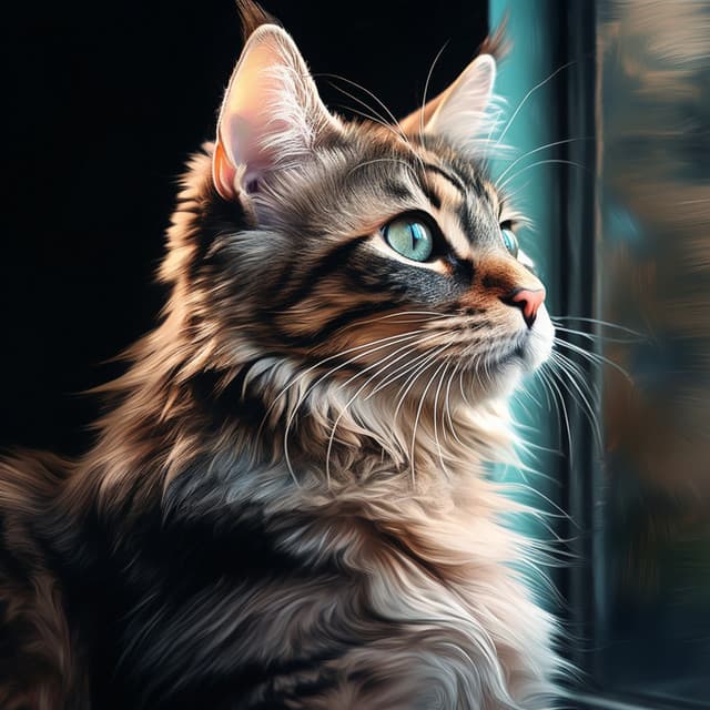 Feline Fireplace: Binaural Fire Soundscapes for a Purrfectly Relaxing Cat Nap - Cats Music Cradle