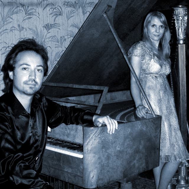 Dussek: Works for Fortepiano and Harp - Floraleda Sacchi