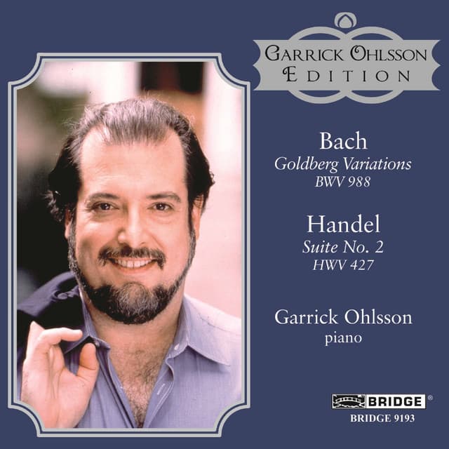 J.S. Bach & Handel: Piano Works - Johann Sebastian Bach