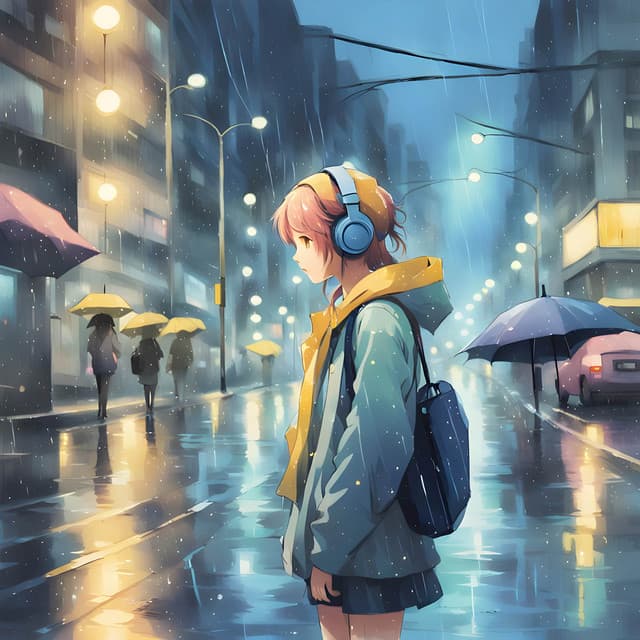 Ghibli Nights: Lo-Fi Journeys Through Spirited Worlds - Anime Girl Lofi
