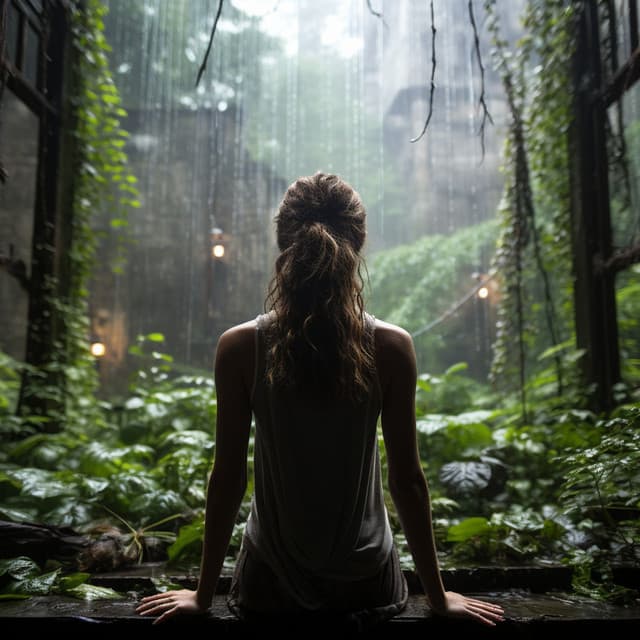 Armonía Interior Lluviosa: Música Para Aliviar El Estrés - Chamán