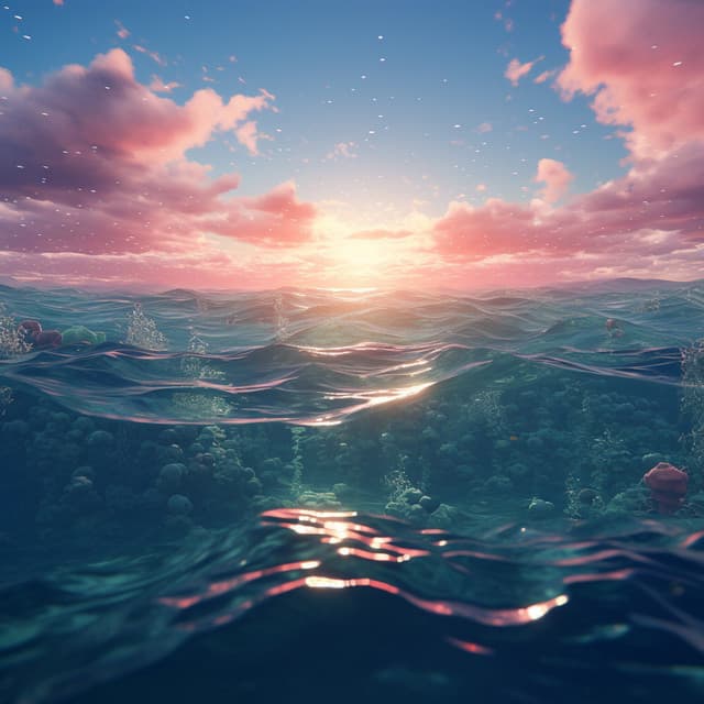 Gentle Ocean: Soothing Tides for Peaceful Moments - Alpha Waves Concentration