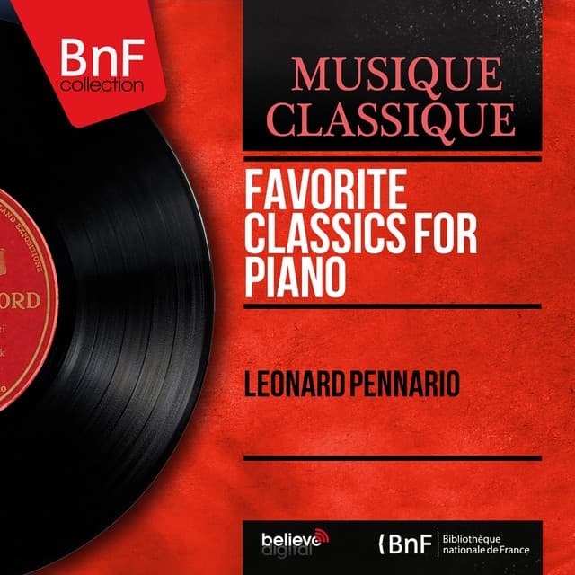 Favorite Classics for Piano - Leonard Pennario