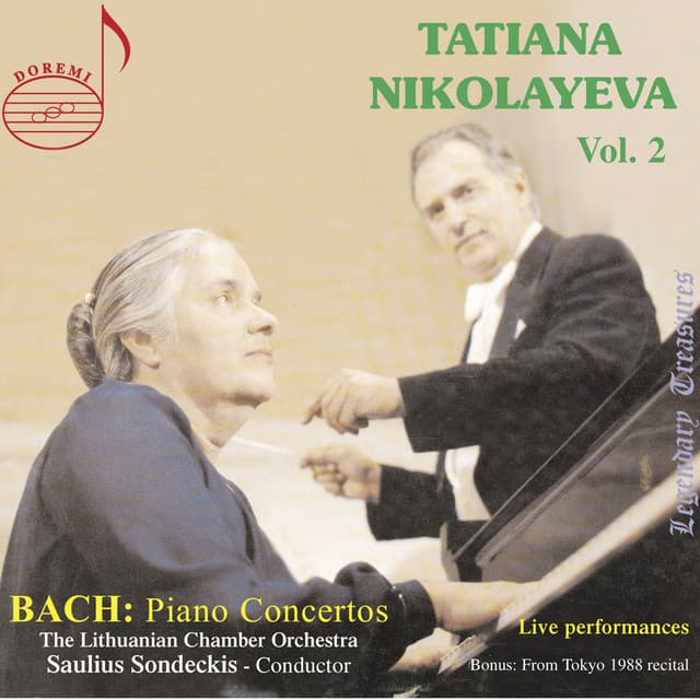 Tatiana Nikolayeva, Vol. 2: Bach Concertos - Johann Sebastian Bach