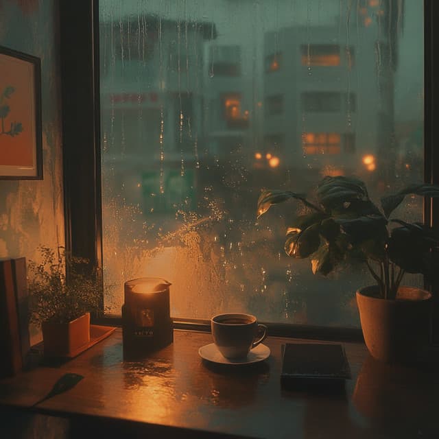 Caffeine & Rainy Windows - Lofi Factory Beats
