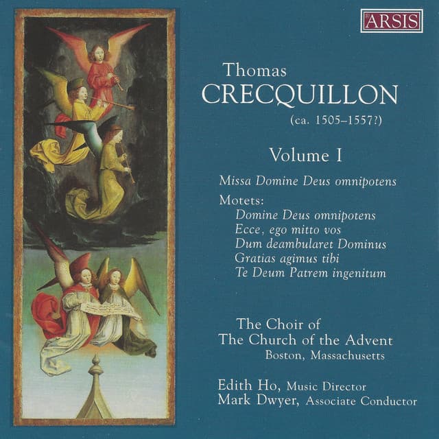 Crecquillon: Choral Works, Vol. 1 - Thomas Crecquillon