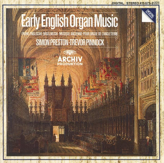 Early English Organ Music - Simon Preston